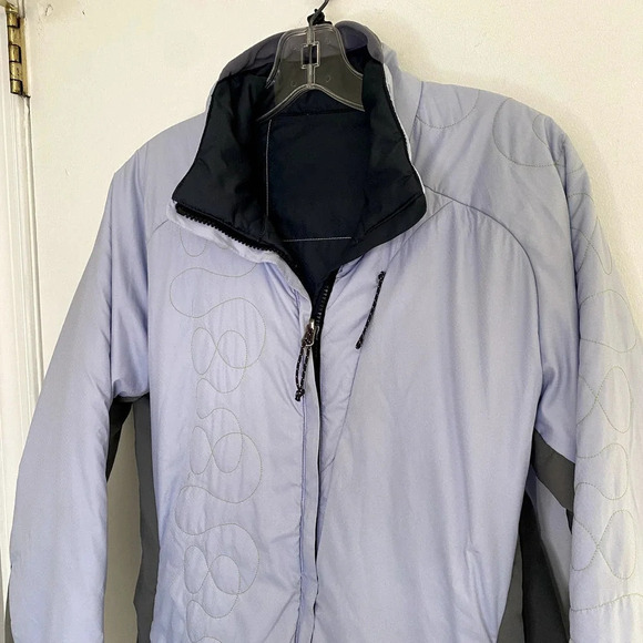 Mountain Hardware Primaloft Purple Reversible Active Outdoor Full Zip Jacket - Picture 2 of 14